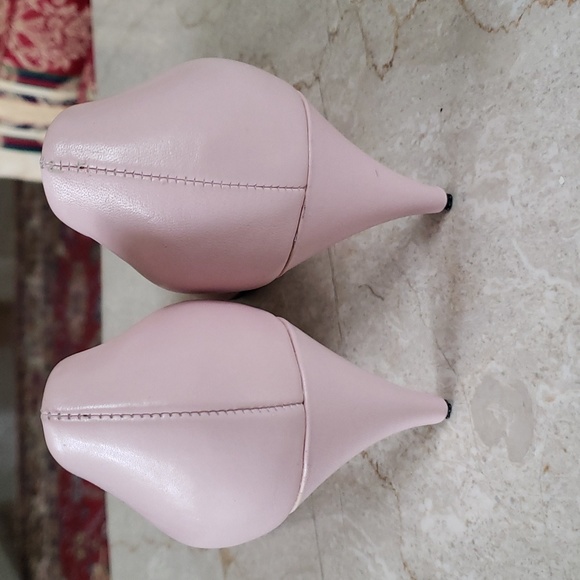 Pink Leather Heels - Picture 4 of 10